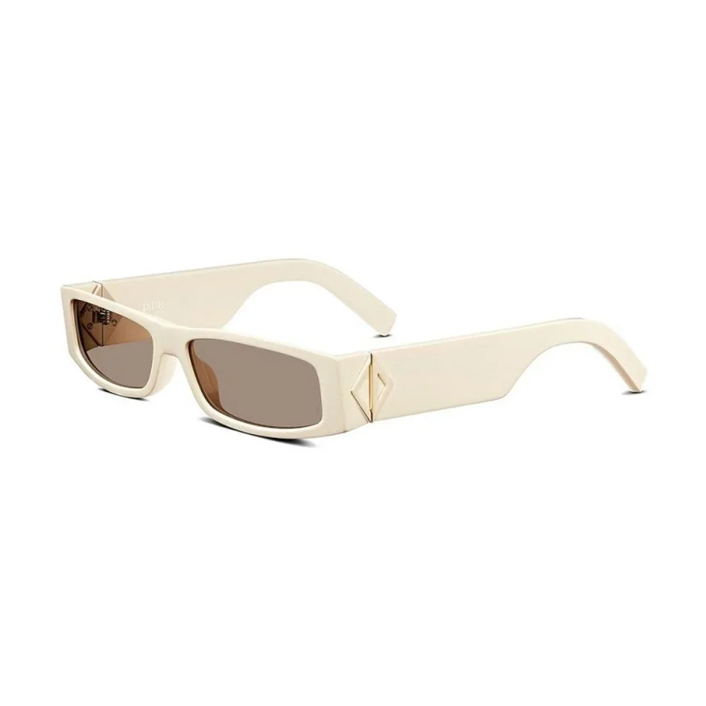 NEW AUTHENTIC CD DIAMOND S1I 50F IVORY SQUARE DIOR SUNGLASSES CDDIAMOND S1I 50F